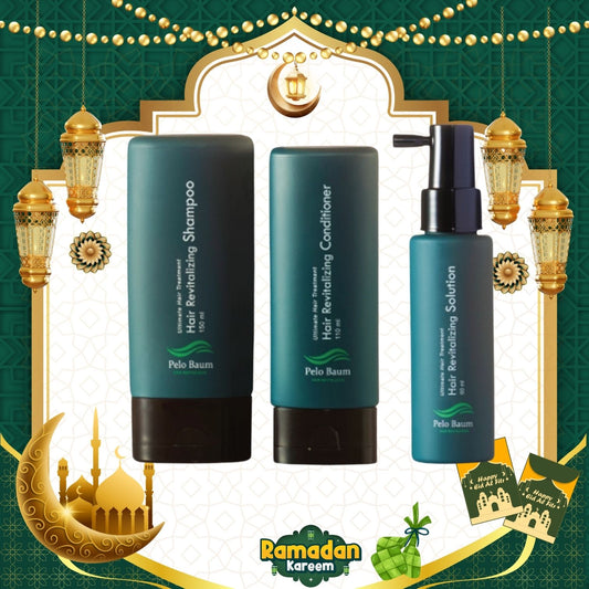 Pelo Baum Hair Care Set( Hair Shampoo 150ML Conditioner 110ML Pelo Baum Hair Solution 60ML)