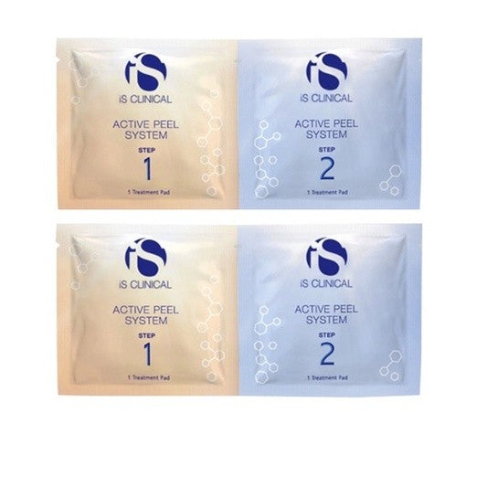 Is Clinical Active Peel System (Step 1& 2 Treatment Pads) 15 Treatment Sets 2.9ML each pad