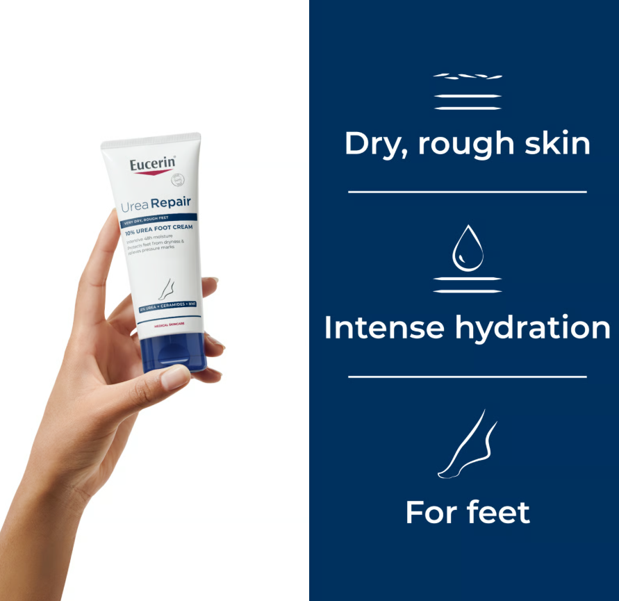 Eucerin UreaRepair PLUS 10% Urea Foot Cream 100ML