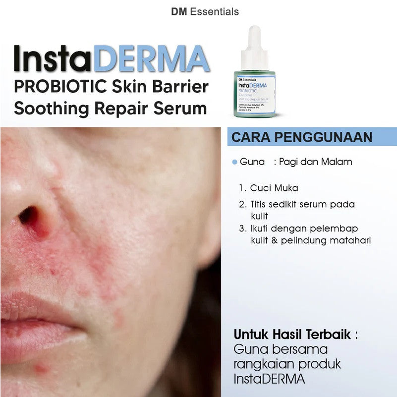 DM Essentials InstaDerma Probiotic Skin Barrier Soothing Repair Serum 20ML