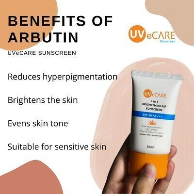 UVeCARE 3 In 1 Brightening Up Sunscreen SPF 50PA+++ 50ML