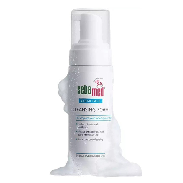 Sebamed Clear Face Antibacterial Cleansing Foam 150ML