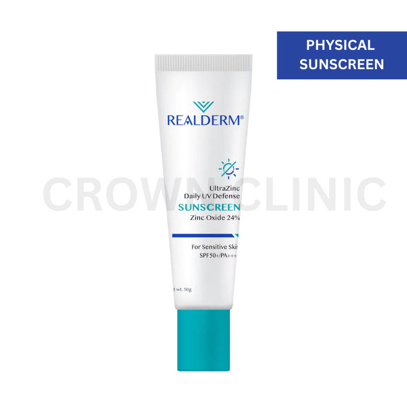 Realderm Set of 3' (Facial Cleanser + Ceramides Moisturizing + Realderm Ultrazinc Physical Sunscreen)