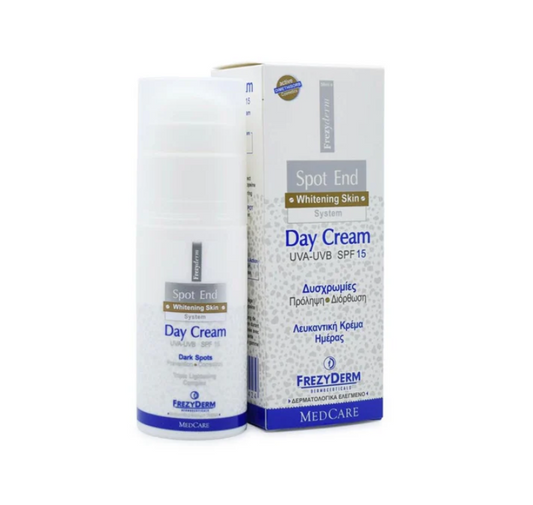 Frezyderm Spot End Day Cream UVA UVB SPF 15 50ML
