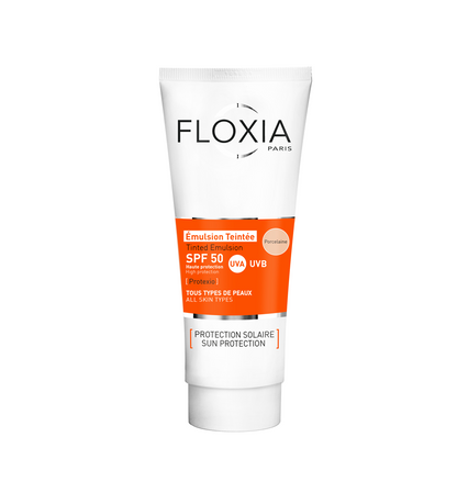 Floxia Protexio Porcelain Tinted Emulsion SPF50 (50ML)