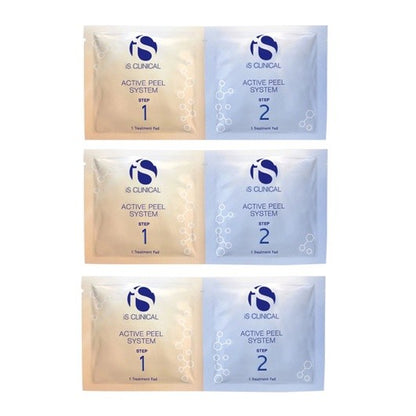 Is Clinical Active Peel System (Step 1& 2 Treatment Pads) 15 Treatment Sets 2.9ML each pad