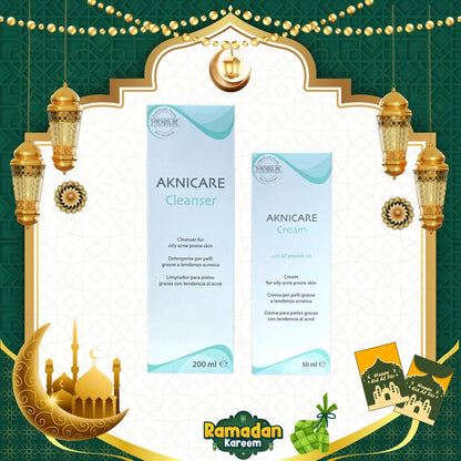 Aknicare Acne Care Basic Set (Aknicare Cleanser 200ML + Aknicare Cream 50ML)