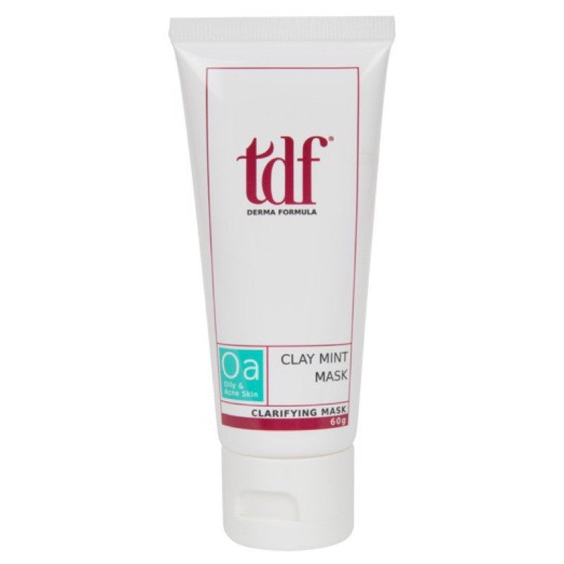 <Expire Oct 2026> TDF Clay Mint Mask 60G ( Oily and Acne Skin)