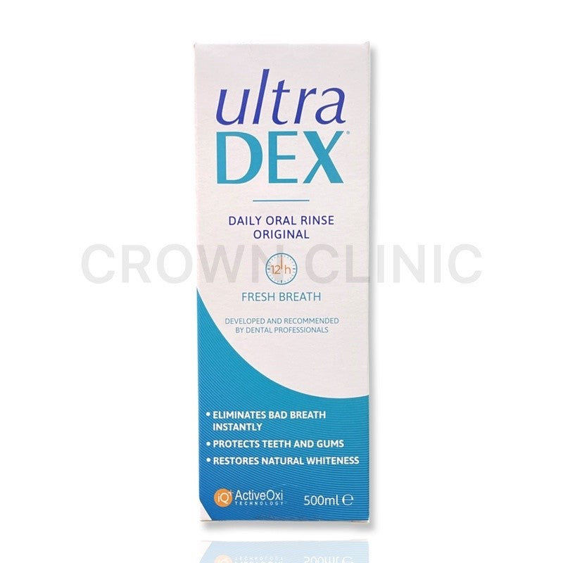 UltraDEX Daily Oral Rinse Original 12Hrs Fresh Breath 500ML