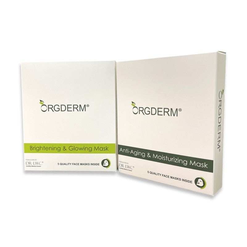 Orgderm® Brightening & Glowing Mask 1' Sheet