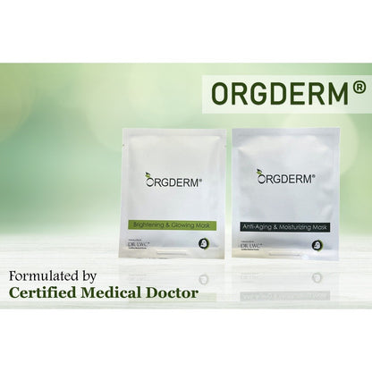 Orgderm® Brightening & Glowing Mask 1' Sheet