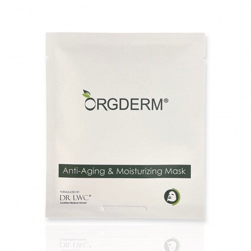 Orgderm® Anti-Aging & Moisturizing Mask 1' Sheet (Anti-Aging & Hydrating Mask)