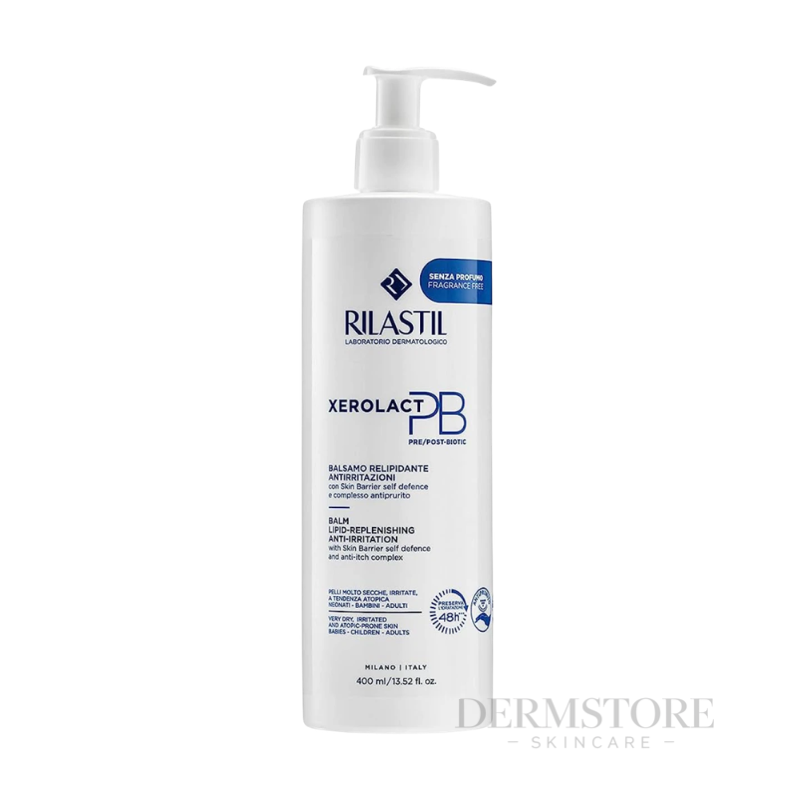Rilastil Xerolact PB Balm Lipid-Replenishing 400 ml | Face & Body Moisturiser