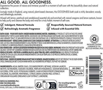 Baylis & Harding Goodness Oud, Cedar & Amber Body Wash 500ML (Copy)
