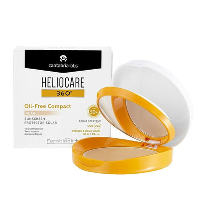 Heliocare 360° Oil-Free Compact Pearl SPF 50+ 10ML (Pearl)