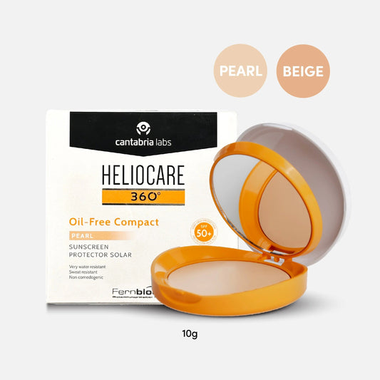 Heliocare 360° Oil-Free Compact Pearl SPF 50+ 10ML (Pearl)