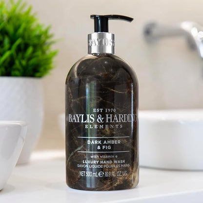 Baylis & Harding Elements Dark Amber & FIG Luxury Hand Wash 500ML