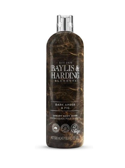 Baylis & Harding Elements Dark Amber & Fig Luxury Body Wash 500ML