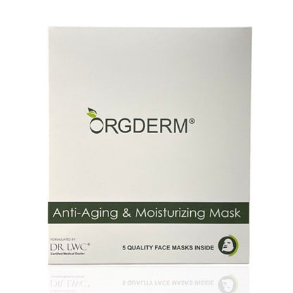 Orgderm® Anti-Aging & Moisturizing Mask 1' Sheet