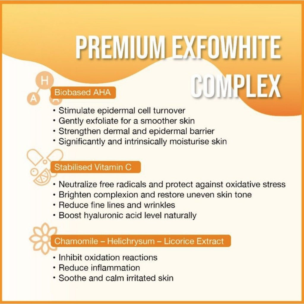Phasilab Exfowhite Vitamin C AHA Toner Micellaire 250 ML (Old Packaging - Instant Exfowhite 8.4OZ e 250ML)