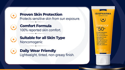 Isispharma Invisible Fluid Sensitive Skin SPF50+ 40ML