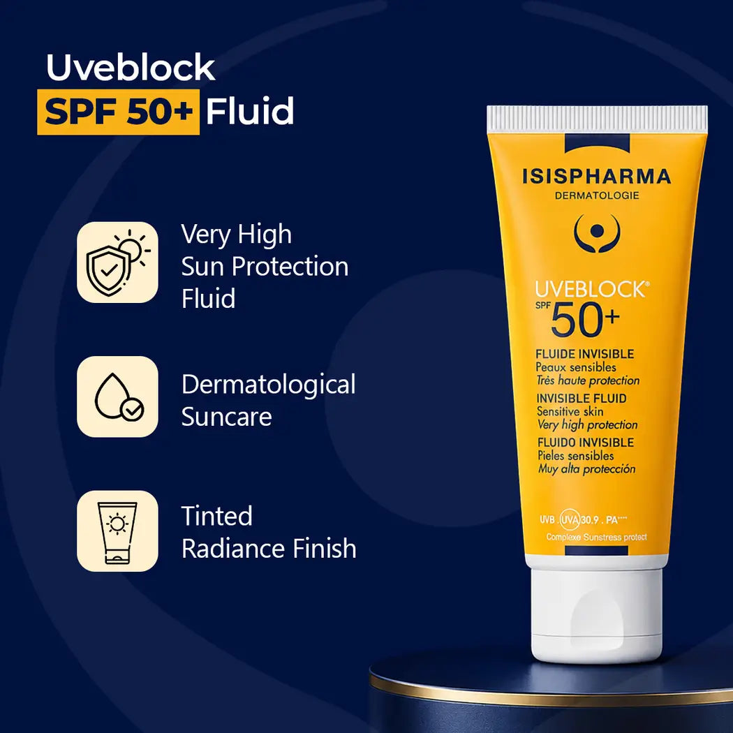 Isispharma Invisible Fluid Sensitive Skin SPF50+ 40ML