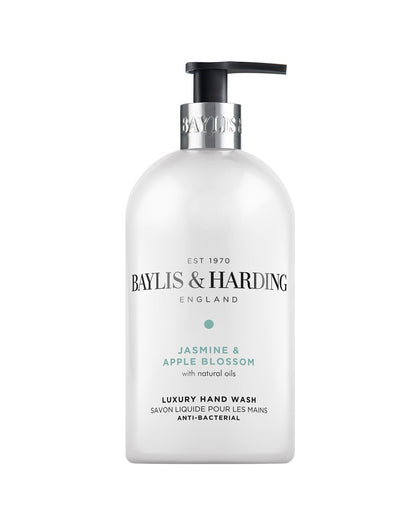 Baylis & Harding Signature Jasmine & Apple Blossom Anti Bacterial Luxury Hand Wash 500ML