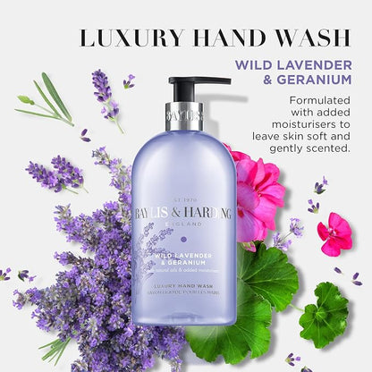 Baylis & Harding Signature Wild Lavender & Geranium Luxury Hand Wash 500ML