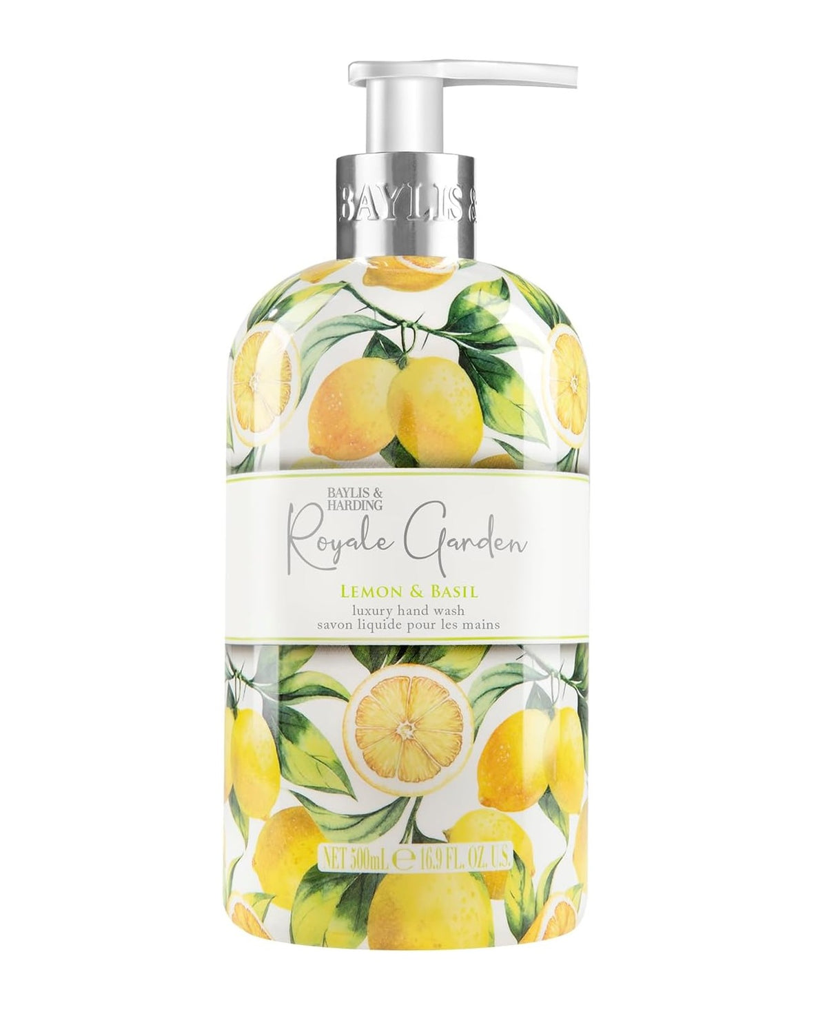 Baylis & Harding Royale Garden Lemon & Basil Hand Wash 500ML