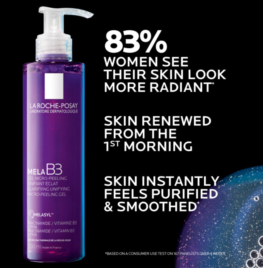 La Roche-Posay Mela B3 Micro-Peeling Gel Cleanser 200ML
