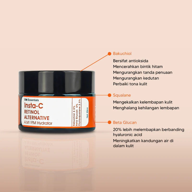 DM Essentials Insta-C Retinol Alternative Hydrator 30ML