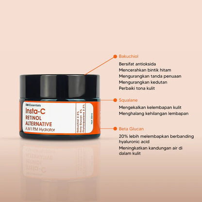 DM Essentials Insta-C Retinol Alternative Hydrator 30ML