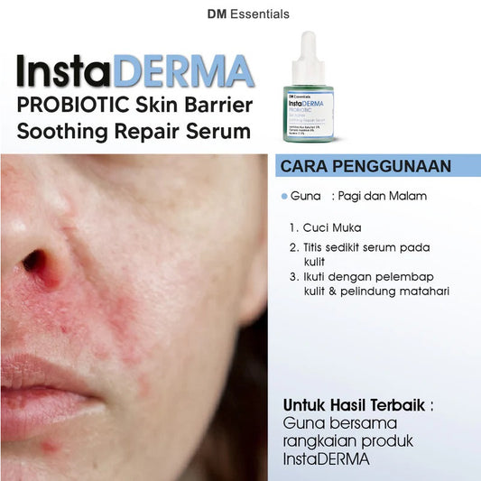 DM Essentials InstaDerma Probiotic Skin Barrier Soothing Repair Serum 20ML