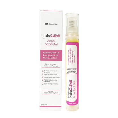 <Expire August 2026> DM Essentials Instaclear Acne Spot Gel 15ML <Expire August 2026> Clearance