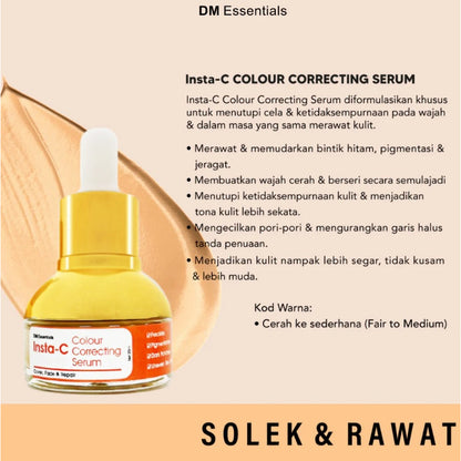 <Expire Jan 2027>DM Essentials Insta-C Colour Correcting Serum 20ML <Expire Jan 2027> Clearance