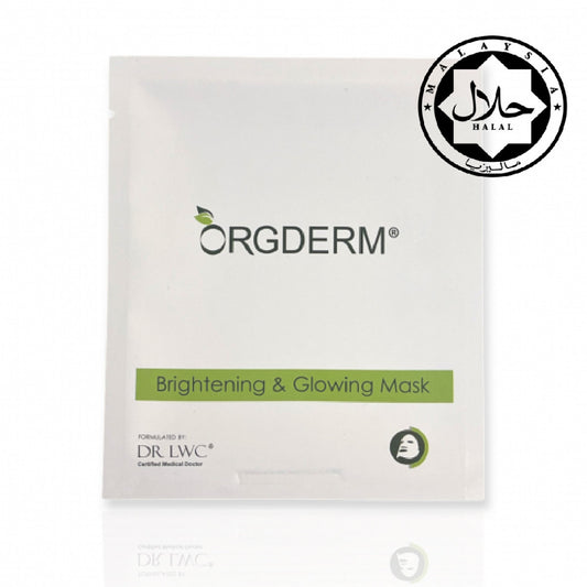 Orgderm® Brightening & Glowing Mask 1' Sheet