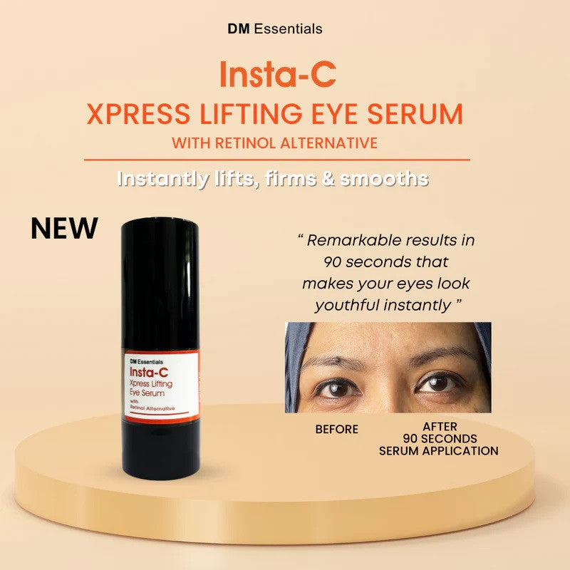 DM Essentials Insta-C Xpress Lifting Eye Serum with Retinol Alternative 15ML