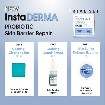 DM Essentials InstaDerma Repair Damaged Skin Barrier Trial Set