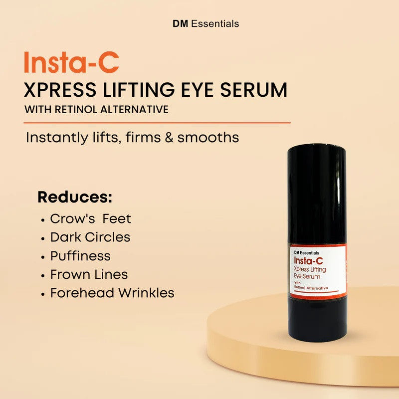DM Essentials Insta-C Xpress Lifting Eye Serum with Retinol Alternative 15ML