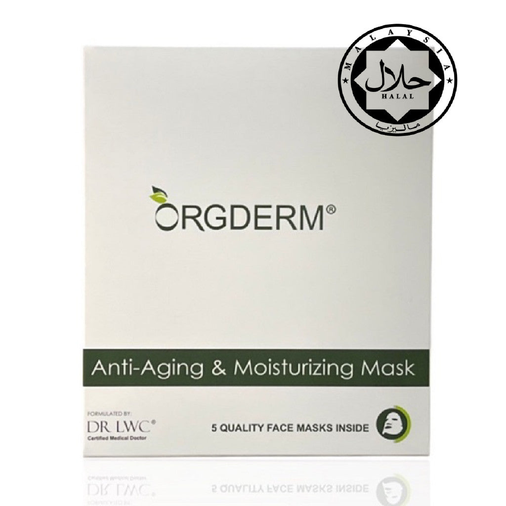 Orgderm® Anti-Aging & Moisturizing Mask 1' Sheet