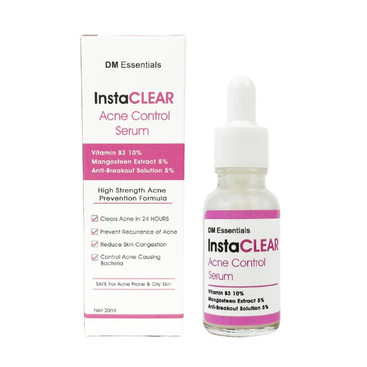 <Expire June 2026> DM Essentials InstaCLEAR Acne Control Serum 20ML <Expire June 2026> Clearance