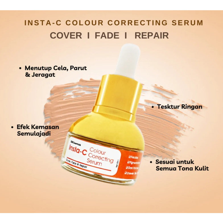 <Expire Jan 2027>DM Essentials Insta-C Colour Correcting Serum 20ML <Expire Jan 2027> Clearance