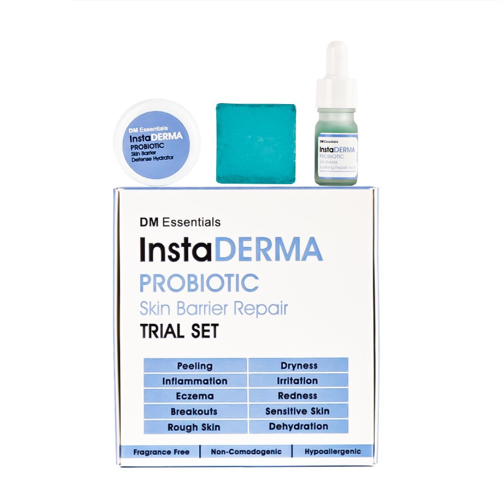 DM Essentials InstaDerma Repair Damaged Skin Barrier Trial Set