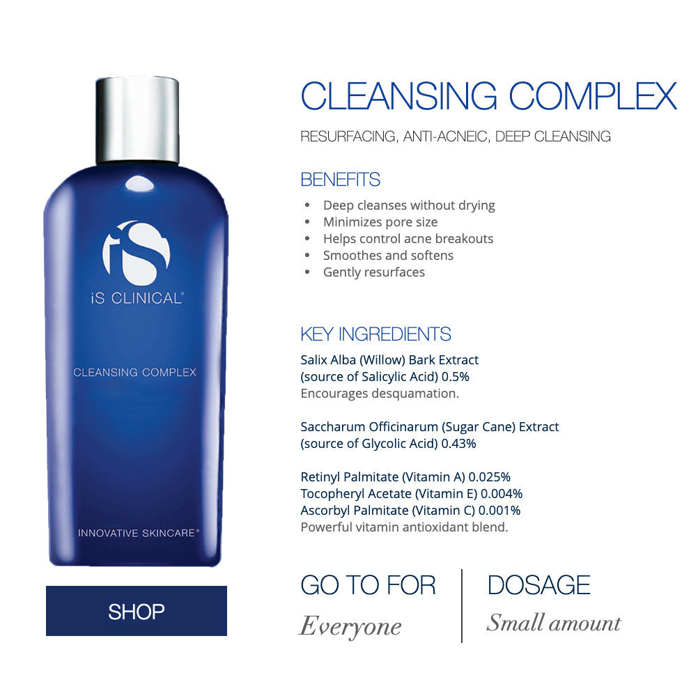 Is Clinical Combo Set ( Is Clinical Cleansing Complex 180ML + Hydracool 30ML + Active Serum 30ML) + Free gift