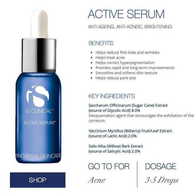 Is Clinical Combo Set ( Is Clinical Cleansing Complex 180ML + Hydracool 30ML + Active Serum 30ML) + Free gift