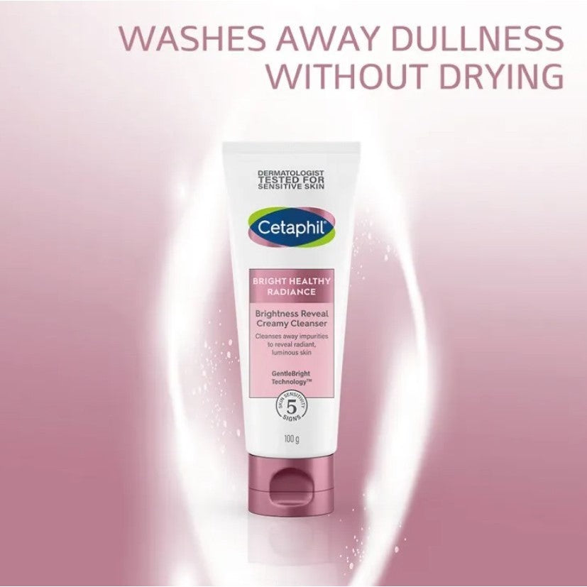 Cetaphil Bright Healthy Radiance Brightness Reveal Creamy Cleanser 100G