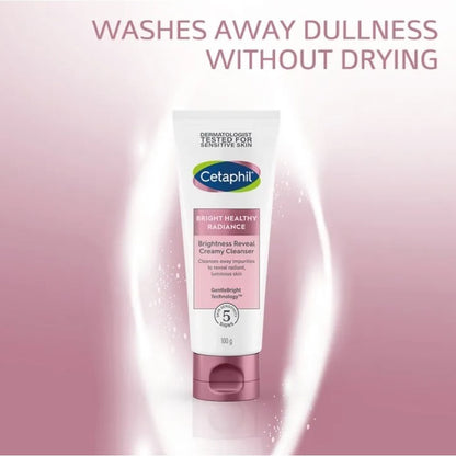 Cetaphil Bright Healthy Radiance Brightness Reveal Creamy Cleanser 100G