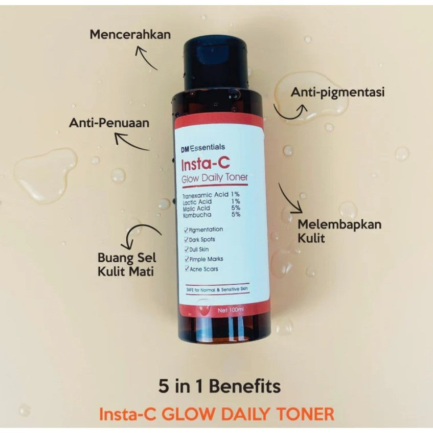 DM Essentials Insta-C Glow Daily Toner 100ML