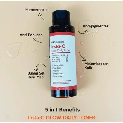 DM Essentials Insta-C Glow Daily Toner 100ML