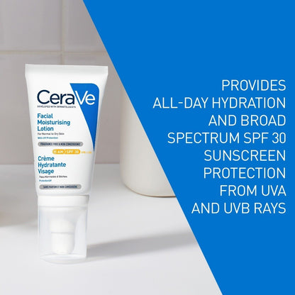 <Clearance Exp Sept 2026> CeraVe Facial Moisturising Lotion AM (Normal to Dry Skin) 52ML <Expire Sept 2026> Clearance